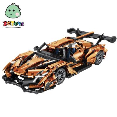 China 1:14 Toy Zhiqu Toys IE Original Super Technic Race Car Compatible Apollo Building Blocks Model Kit Bricks for sale