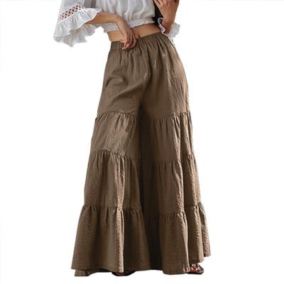 China 2021Customized New Arrival Spring Women's Anti-Static Summer Thin TrousersTrousers Women's Cake Pants Plus Size Trousers for sale