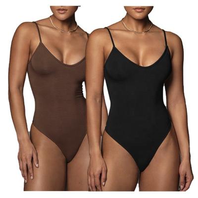 China Breathable In Running Sexy Women Stretch Strap V-Neck Female Jumpsuit Women Club Wear Overalls Playsuits Nude Jumpsuits for sale