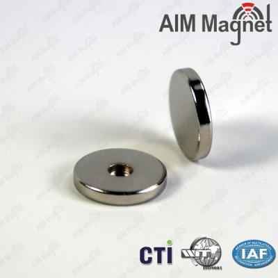 China Countersink type Rare Earth Magnet Neodymium magnet With Hole for sale