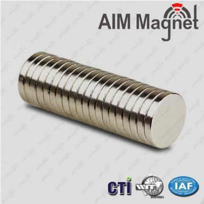 China D15*3mm Nickel Coating Disc N35 Neodymium Magnet for sale