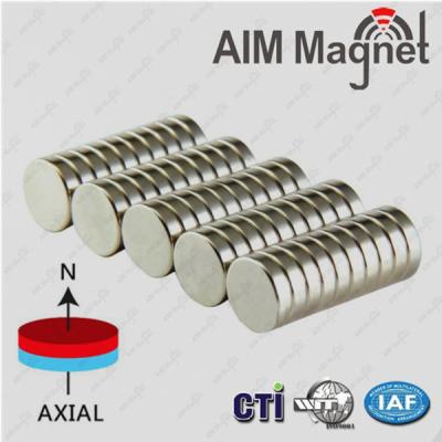 China Disc magnet Dia. D4*3mm neodymium n35 magnets for sale