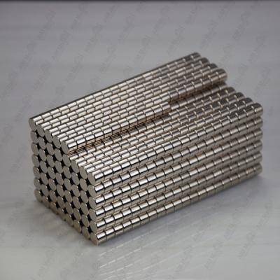 China N42 Neodymium Magnets Dia 2mmX2mm Rare Earth NdFeB Magnets for sale