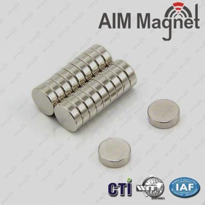 China 1/8 x 1/8 inch Neodymium Rare Earth Cylinder Magnets N48 for sale