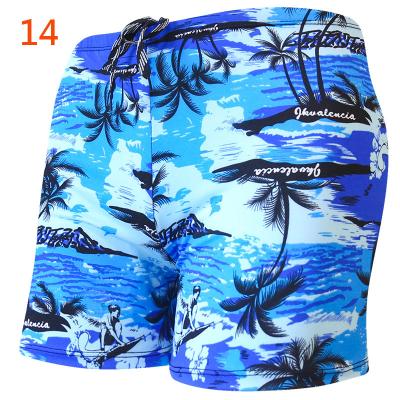 China Best Selling Plus Size Men's Swimming Trunks Men's Quick Dry Printing Boxer Shorts Beach Surf Swimwear Shorts for sale