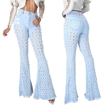 China Hot sexy QUICK DRY plus size women pants and trousers slim casual women summer jeans trousers for women for sale