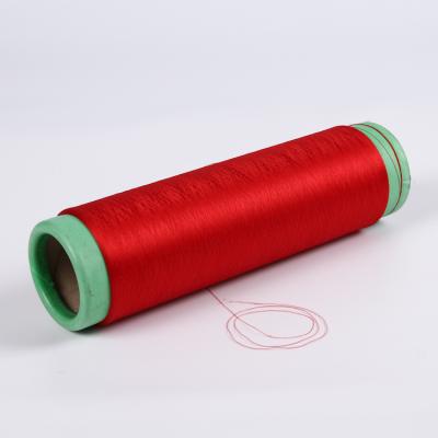 China Grs DTY Polyester Yarn Sustainable Certificate Recycled Yarn In 150d / 72f SIM SD For Apparel Fabric for sale