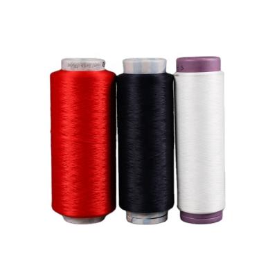 China 100% Sustainable Polyester Material Spandex Filament Yarn DTY Yarn For Knitting With Competitive Price for sale