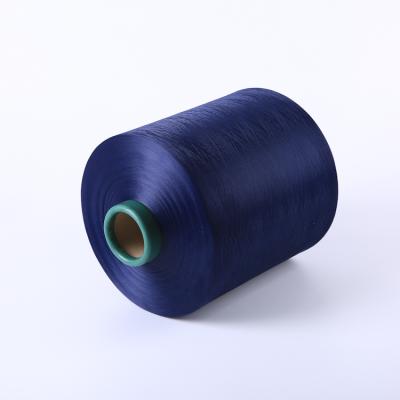 China 100% Polyester 96F Spandex Filament Yarn Sustainable Material Sustainable Material DTY Yarn For Knitting for sale