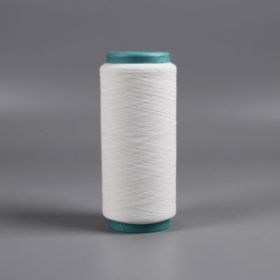 China Other black/RW high tensile filament polyester wholesale double covered dcy yarn for knitting for sale