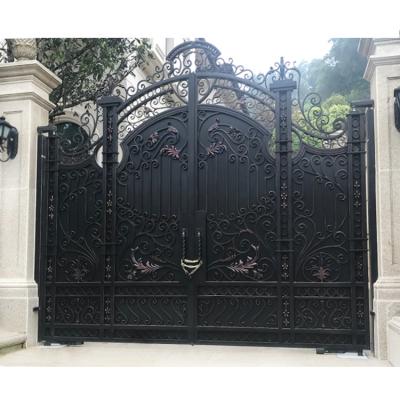 China JUJRUI factory direct sale high quality smart easily assembled villa aluminum cut aluminum door for sale