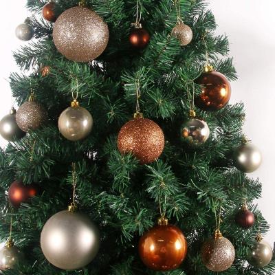 China Christmas Wholesale 4cm Colored Ornament Decoration Shatterproof Christmas Ball for sale