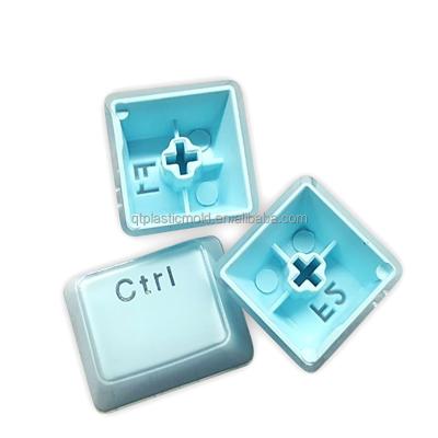 China Universal 104 Keys Pbt Translucent Key Covers Custom Mechanical Keyboard Two Color Key Cap In Europe for sale