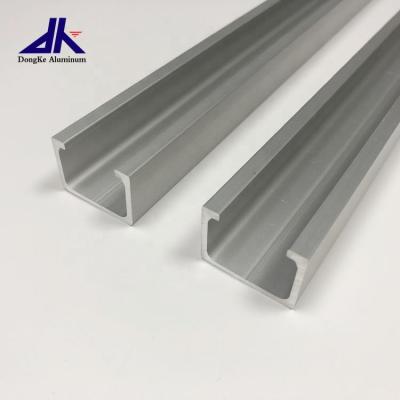 China Decorations 6061 6063 Extruded C Shape Aluminum Channel for sale