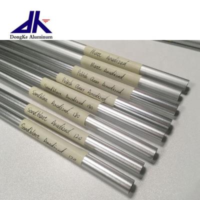 China Customized Precision Industrial Small Anodized Pulled Aluminum Tube for sale