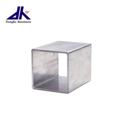 China 6063 Corner Industrial Radius Square Aluminum Tube/Pipe/Piping for sale