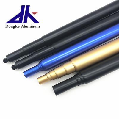 China Sustainable Customized Aluminum Telescopic Tube With Internal Friction Lock for sale