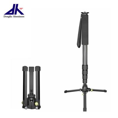 China Popular Lightweight Carbon Fiber Telescopic Lock Rotating Pole Camera Product Pole Cavity Inside Adjustable Bracket To Increase The Outside Filming for sale