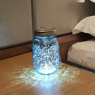 China EU Radio USB Glass Bottle Portable Lamp LED Night Light Rechargeable Remote Control Night Lights for Kid Children Gifts Birthday for sale