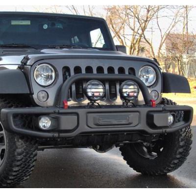 China Included Mounting Hardware Front Bumper With Bull Bar 10th Anniversary For Jeep Wrangler JK Parts for sale