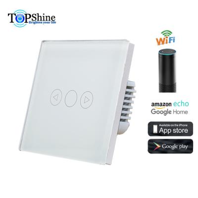 China 2021Topshine Alexa Enabled Waterproof High Quality EU UK Wifi Switch Dimmer for Mobile APP and Voice Control the Lamps for sale