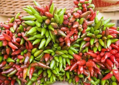 China Red Dried Birds Eye Chilli Provides Vitamin A Vitamin C Iron / Calcium- 1KG zu verkaufen