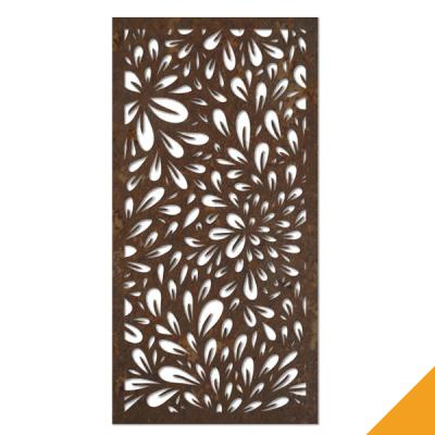 China OEM Make Your Own Garden Design Laser Cutting Metal Partition Screen for sale