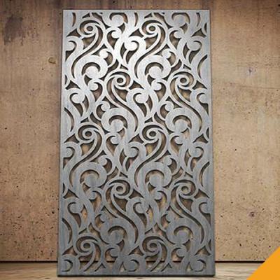 China CLASSIC custom exteriors corten steel privacy screens manufacturer for sale