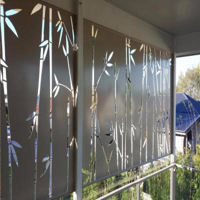 China CLASSIC Custom Exterior Decorative Aluminum Laser Cut Panels Laser Cut Metal Screens for sale