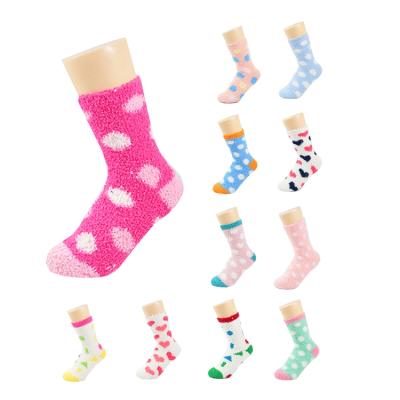 China Comfortable Crew Socks (COZY SOCKS) Home Floor M5 Antibacterial For Women Hairy Socks for sale