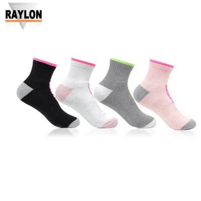 China Antibacterial Raylon-0002 Ladies Sports Socks Gym Socks For Women Women Cotton Sports Socks for sale