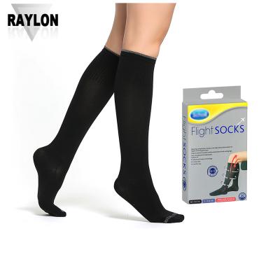 China Raylon-0240 Antibacterial Flight Compression Socks Travel Socks for sale