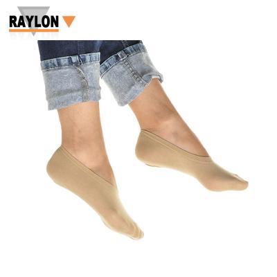 China RL-B909 Antibacterial Foot Covers Socks Foot Socks Silk Stockings Footsies Socks for sale