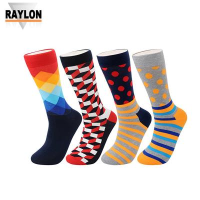 China Antibacterial Cotton Raylon-0322 Crew Socks Mens Crew Socks for sale