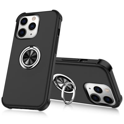 China Cell Phone Shockproof Case For iphone 13 , Back Cover Hybrid Kickstand Shockproof Case For iphone 11 12 for sale