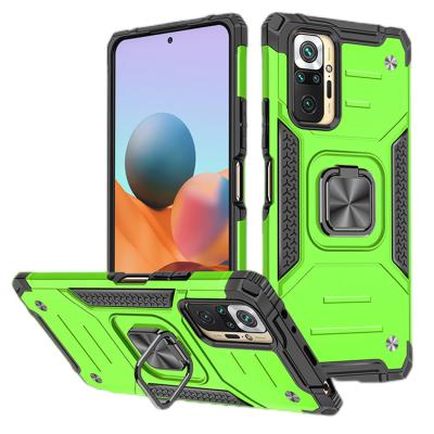 China Mobile Phone Shockproof Magnetic Accessories Holder Mount Car Bumper Case For XiaoMi Redmi Note9 5G Note10-Pro Note10s for sale