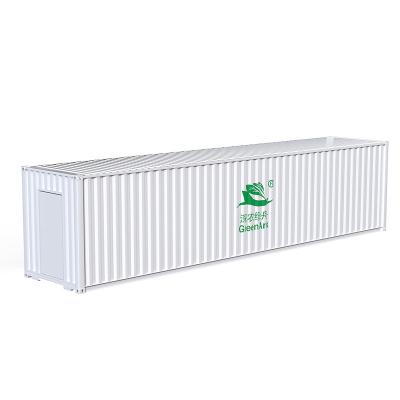 China Stable Structure Easily Assembled Greenhouse Container Hydroponics System Vertical Shipping Container Agricultural Growing Farm for sale