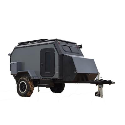 China Travel trailer China rv motorhomes atv camper trailer teardrop multifunctional lightweight travel trailers for sale