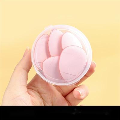 China Facial Beauty Makeup Sponge 10pcs/box Mini Finger Pad Water Drop Cushion Puff Cosmetic Makeup Sponge Powder Puff Concealer Foundation Makeup Sponge for sale