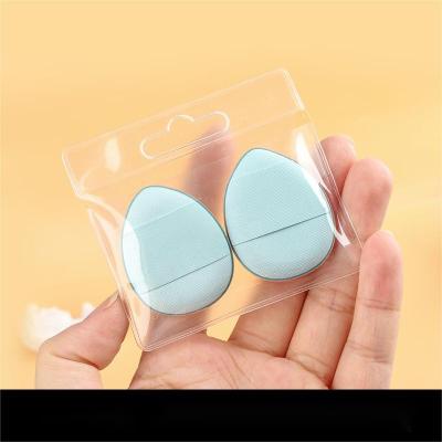 China Facial Beauty Makeup Sponge 2pcs/bag Custom Finger Mini Air Cushion Puff Cosmetic Makeup Sponge Powder Puff Concealer Makeup Sponge for sale