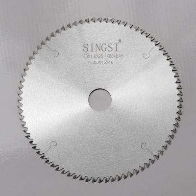 China 180*1.6*25.4*80*BA5 Acrylic Circular Saw Blades Cutting Acrylic Saw Blade Acrylic Circular Saw Blade Plexiglass Cutting 7/8IN for sale