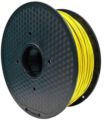 China Yellow 1kg ABS 3D Printer Filament Spool Dimensional Accuracy +/- 0.05mm for sale