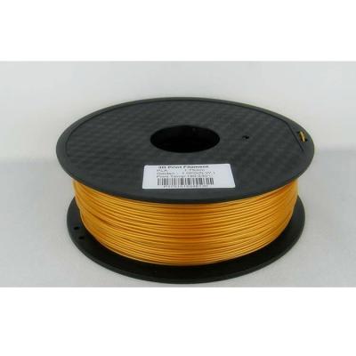 China Goldene Faden-Materialien 1kg 1.75mm Drucken3d klären ABS-Faden zu verkaufen