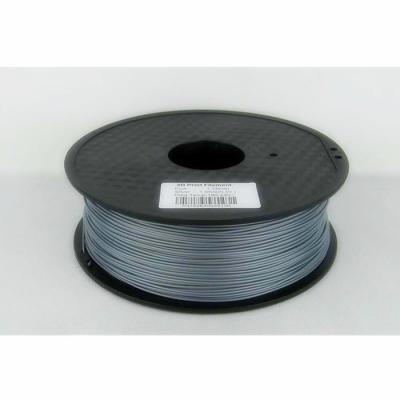 China MakerBot / RepRap ABS 3D Printer Filament 1.75mm 1KG silver for sale