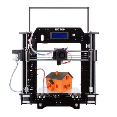 China Desktop high resolution 3d printer Kits Reprap Prusa I3 MK8 DIY Self assembly for sale