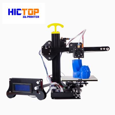 중국 휴대용 가정 2 바탕 화면 3d 인쇄 기계 인쇄 크기 130*150*100mm의 0.4mm 분사구 판매용