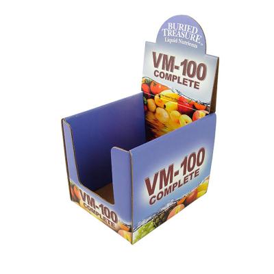 China Recyclable Candy Chocolate Product Pre Roll Shop PDQ Corrugated Cardboard Carton Display Box Packaging for sale