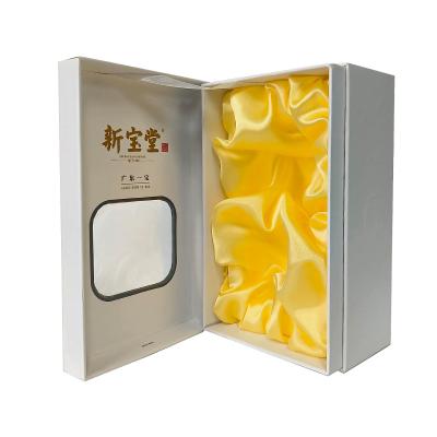 China Recyclable Wholesale Customized Paper Packaging Box With PVC Clear Window Lids PET Lid Gift Boxes custom for sale