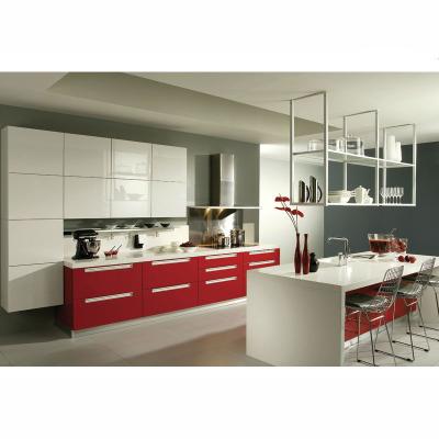 China Other Modern White&Red Sideboard Designs, Roller Shutter For Sideboard for sale