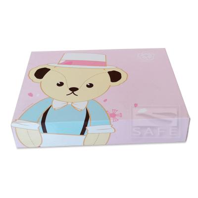 China Recycled Materials Cute Christmas Packaging Customized Pink Cardboard Packaging Boxes For Gift Package for sale